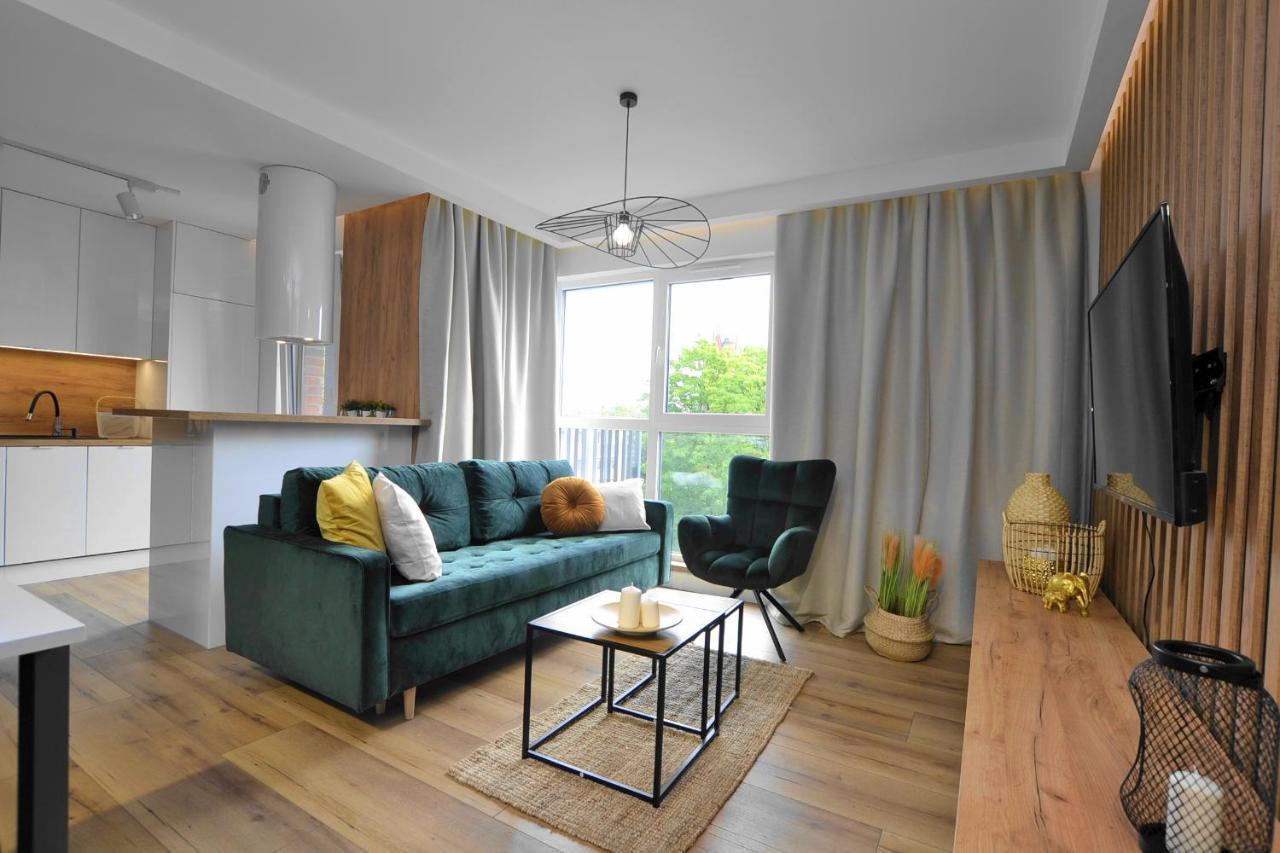 Apartament Krolowej Bony- Z Garazem Centrum Gliwic Gliwice Exteriör bild